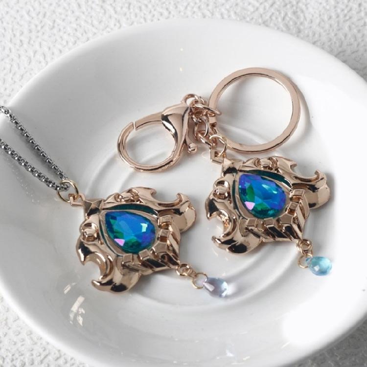 Unique Alloy Necklace Keychain Designs for Fan Of Popular Games and Cosplay Culture Daily Casual Use Accessory