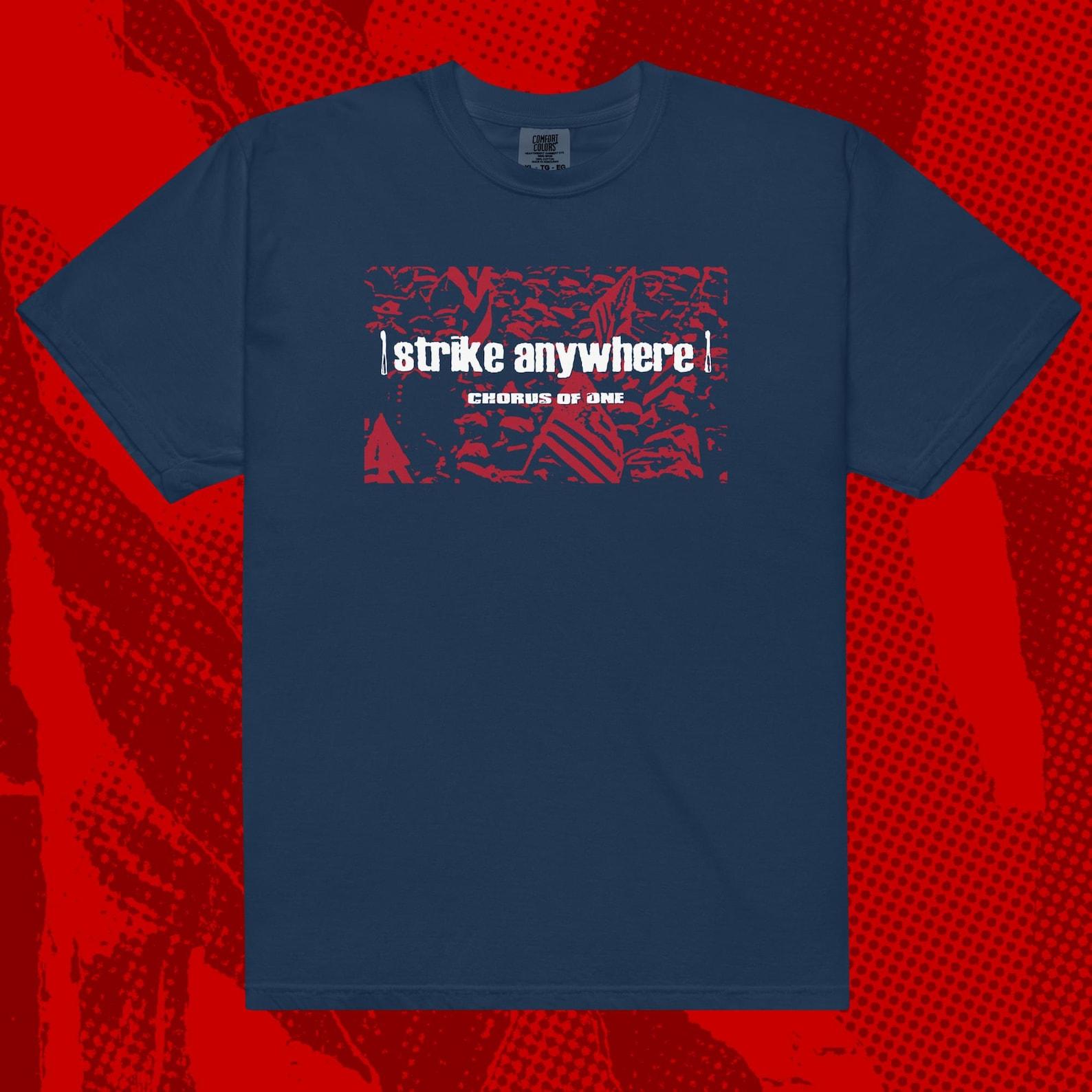 Strike Anywhere Chorus Shirt | Punk Hardcore Avail Kid Dynamite Hot Water Music L