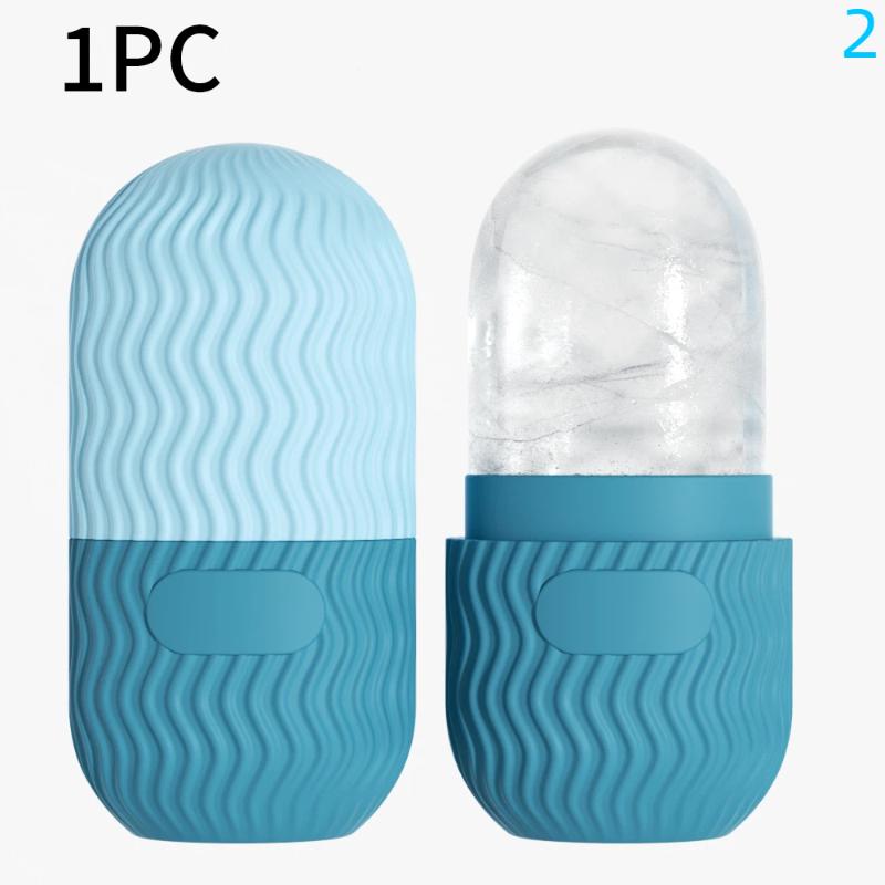 Silicone Face Ice Roller Mold for Facial Skincare,Cold Therapy Ice Massager for Puffiness,Redness & Skin Tightening