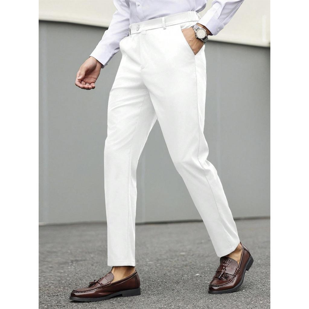 Men's Slim - Fit Dress Pants | Business - Casual Versatile & Stylish