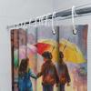 Rainy Day Romance Shower Curtain | Artistic Bathroom Decor