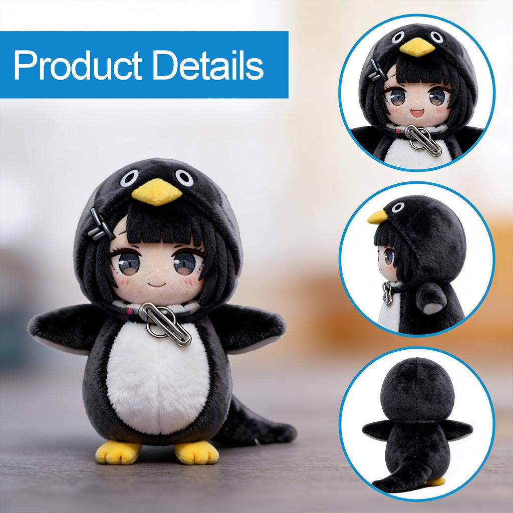 Plush Doll, Toy Gift, Cartoon , Children's Rag Doll, Children's Gift Pillow