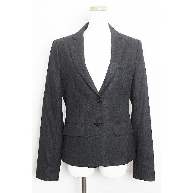 [Used] PLST Plaste Wool Tailored Jacket Stretch 4 Black ok4402187601