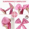 Valentines Day Decorations – 1/3 Pack DIY Giant Wall Bows, Hanging Valentine & Galentines Bow Decor – Cute Pink Red Large Bows for Door, Window
