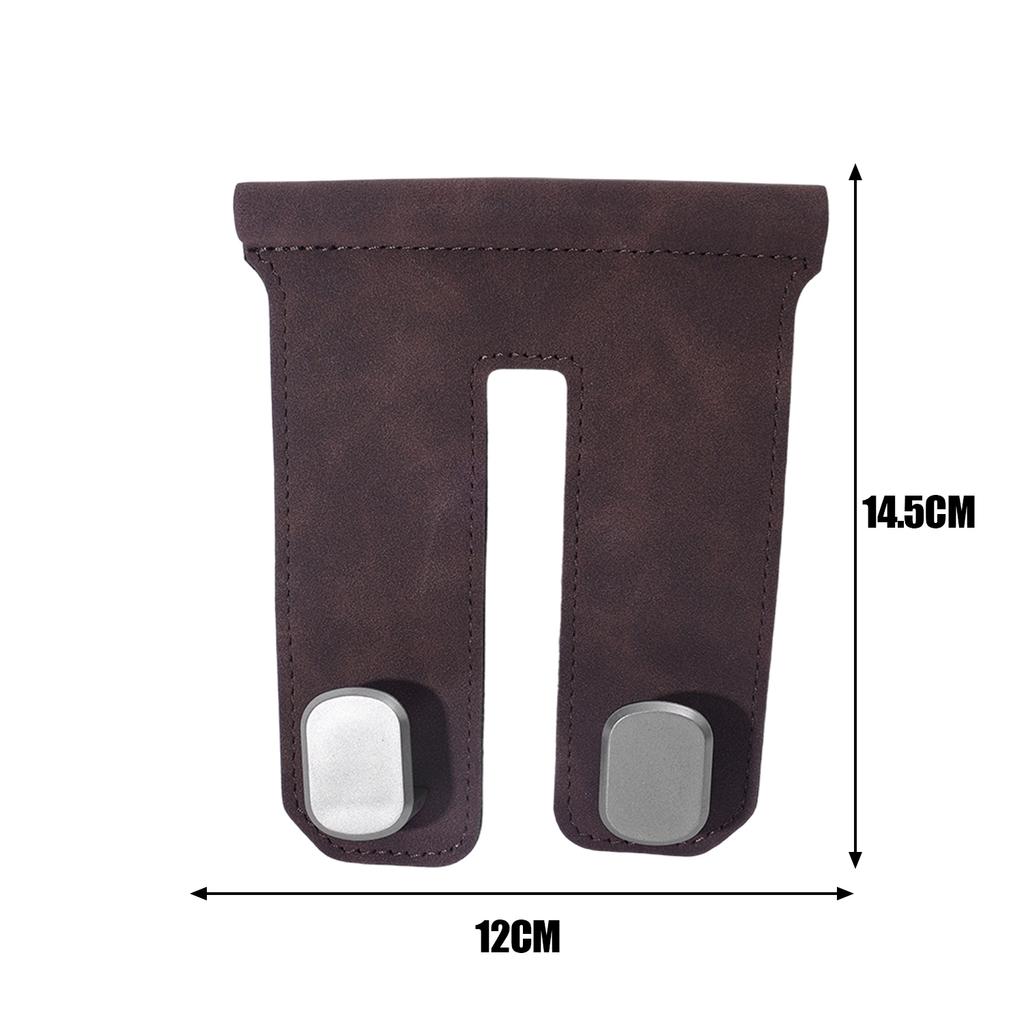 Car Seat Headrest Hook Universal Hidden Auto Hook Plastic and Leather Hanging Hooks Interior Seat Back Hanger Hook Accessories