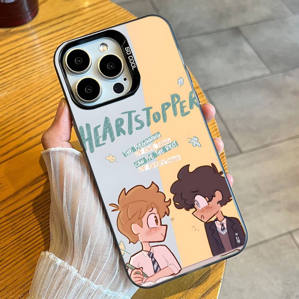 

TV H-Heartstopper Nicks Phone Case For iPhone 16 17 15 14 12 13 Pro Max Black Color Shockproof Cover iPhone16e