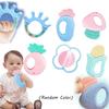 Soft Silicone Teether Handbell For Newborns Bpa-free, Boilable Soothing Toy