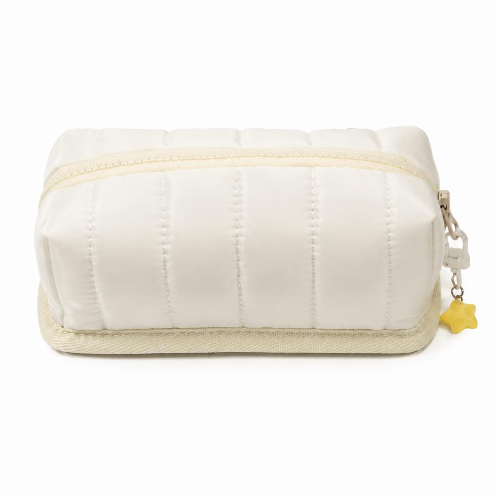 Solid Color Pencil Case Large Capacity Stationery Bag Portable Pen Bag  School Supplies
