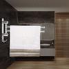 Stainless Steel Rotary Towel Rack Silver Swivel Towel Bar Durable Towel Rack  Space Saving