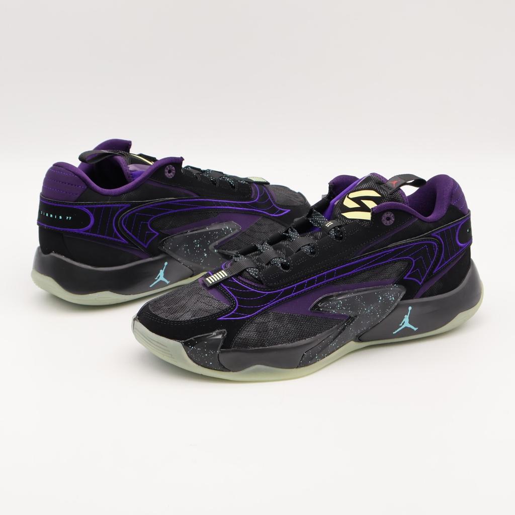 DX9012-001 Nike Jordan Luka 2 Space Hunter Black Grand Purple Green Glow (Men's)