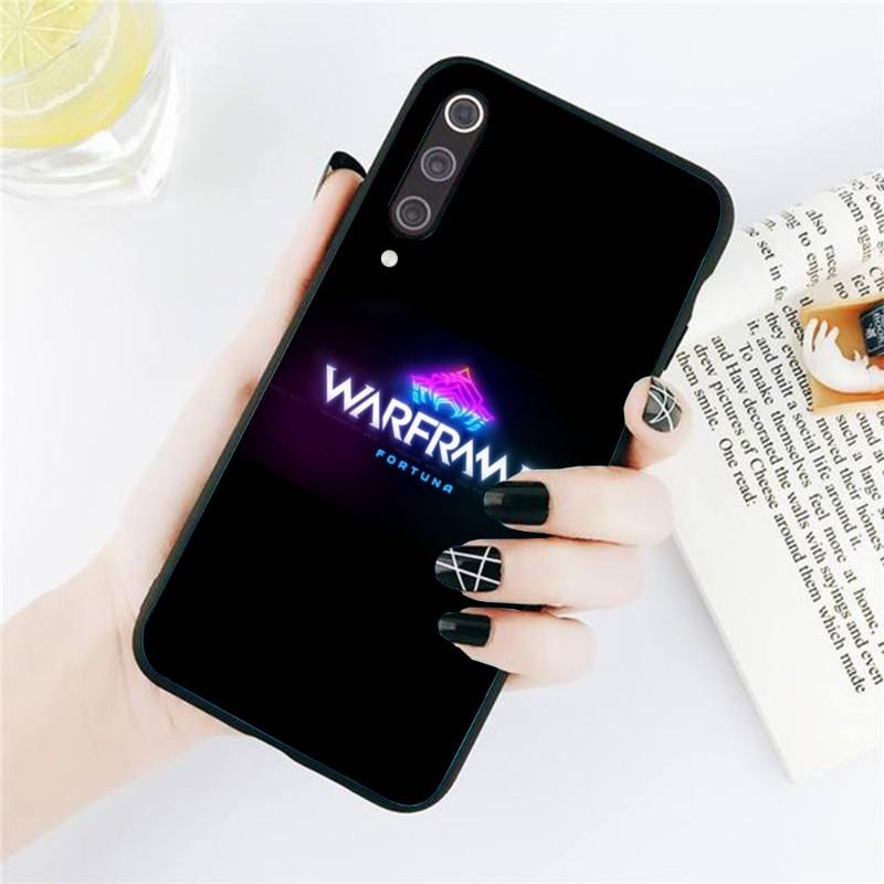 Game WARFRAME Phone Case For Xiaomi Redmi Note 11 10 9T 8 7 Pro Redmi 10 9 9A 9C 8 7 6 Soft Black Phone Cover
