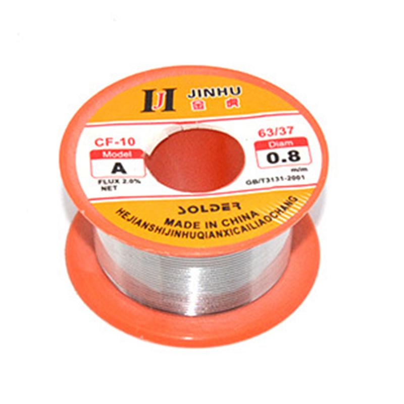Høyrenhet Tinnlinje 50G Trådsoldat Inneholder Fluks Spole Sveiseledning Bly Kjerne av Kolofonium Tinnledning For Reparasjon Lavt Smeltepunkt