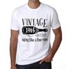 Vintage Mens Graphic TShirt Aging Like A Fine Wine 1965 59th Birthday Anniversary 60 T Shirts Summer Breathable Shortsleev