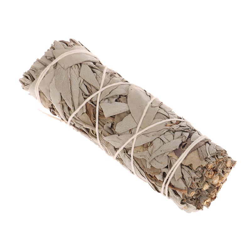 10Cm White Sage Bundle California Energy Smudge Stick For Spiritual Incense Stick Burning Aromatherapy Energy Cleansing Bundles
