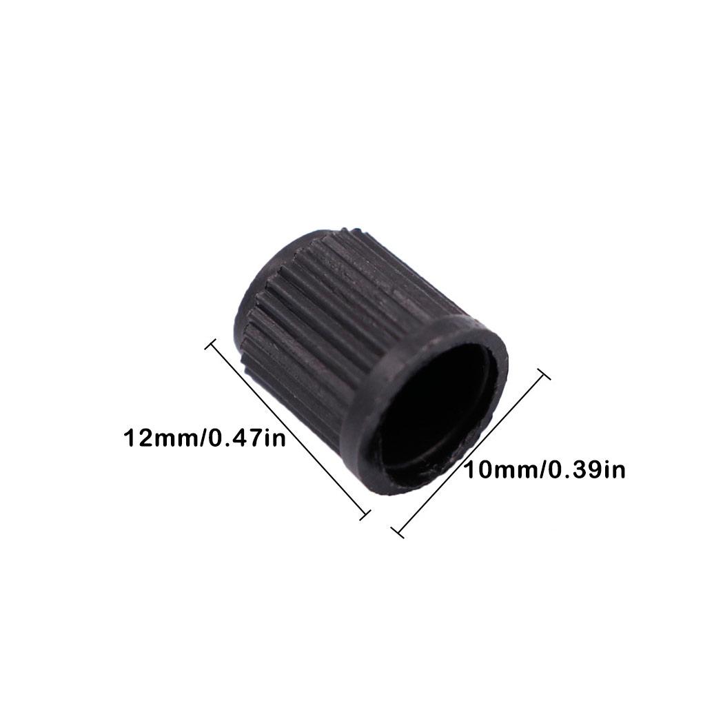 20 Pieces Bikes Valve Cap Bicycles Wheel Tyre Anti-rust Plastic Caps Replacement Part Cover Biking Maintenance Accessory
