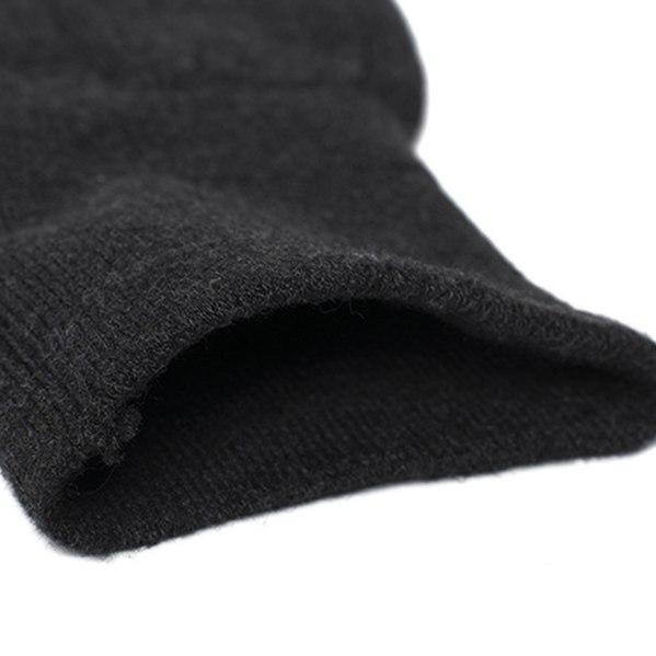 Winter Men's and Women's Warm Knee Pads Double-layer Thick Cashmere Knee Pads Wind and Cold Knee Pads