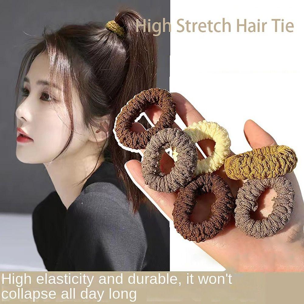 Durable Thickened Ponytail Hair Band High Stretch Hair Accessory Hair Ties Ropes Ponytail Holder Girls