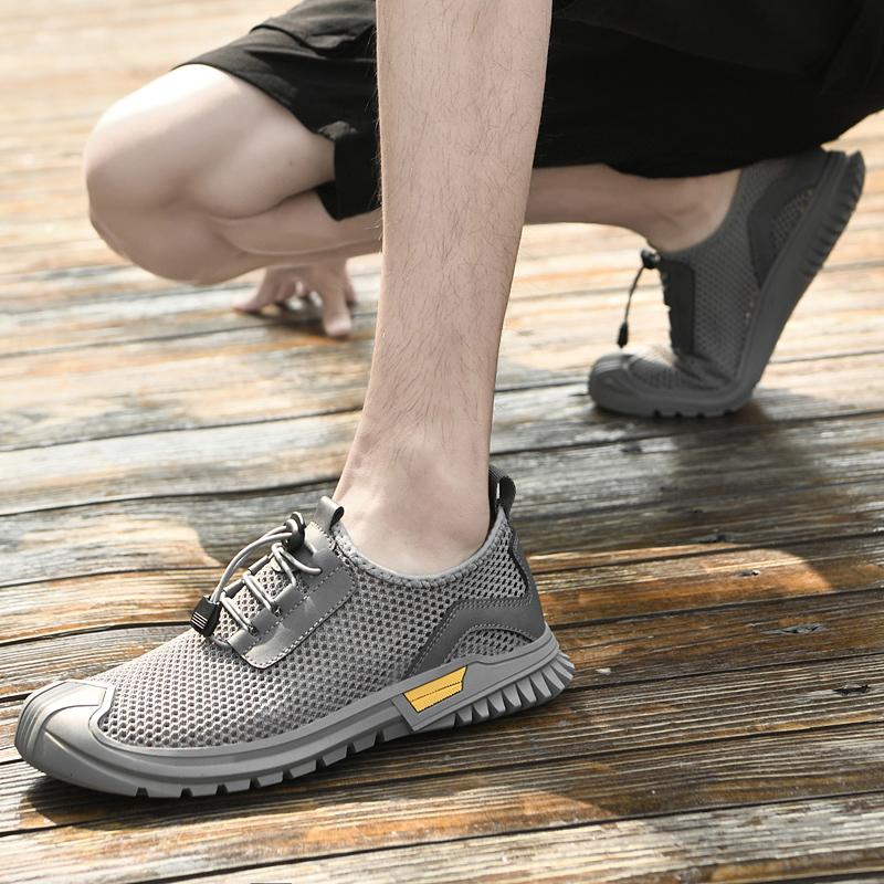 Fashion Men's Casual Style Sneakers Running Shoes Mesh Surface Refreshing Breathable Casual Flats New Arrival Non-Slip Walking Shoes