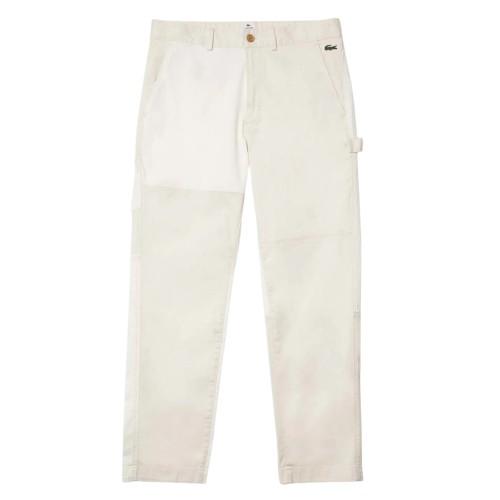 Lacoste Men's Live Heritage Organic Cotton Patchwork Trousers