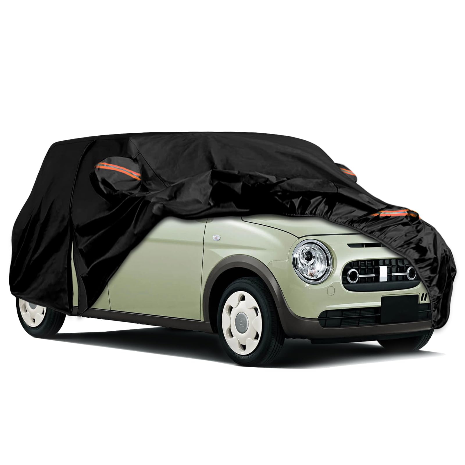 

SyayouHin Car Cover, Suzuki Alto HA36S, Van 2004-Present Body Cover, Fleece-Lined, Waterproof, Dustproof, Radiation Suzuki Alto 2004-Current чёрный