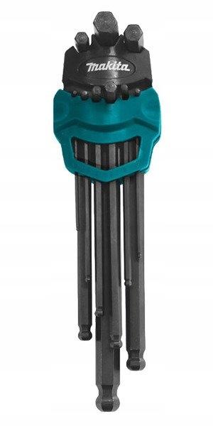 Makita B-65894 Klucze Imbusowe Długie Z Kulką 9Szt.