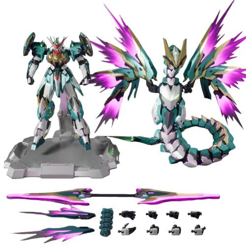 HiPlay CANG TOYS Zogankaku Starry Sky Grade Huaxia Sector Fuxi Deluxe Edition WG-MGMSO06A-1 Approximately 200mm Tall Pre-Colored Plastic Model Kit