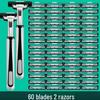Razor Men's Manual Double-Layer Blade Shaver