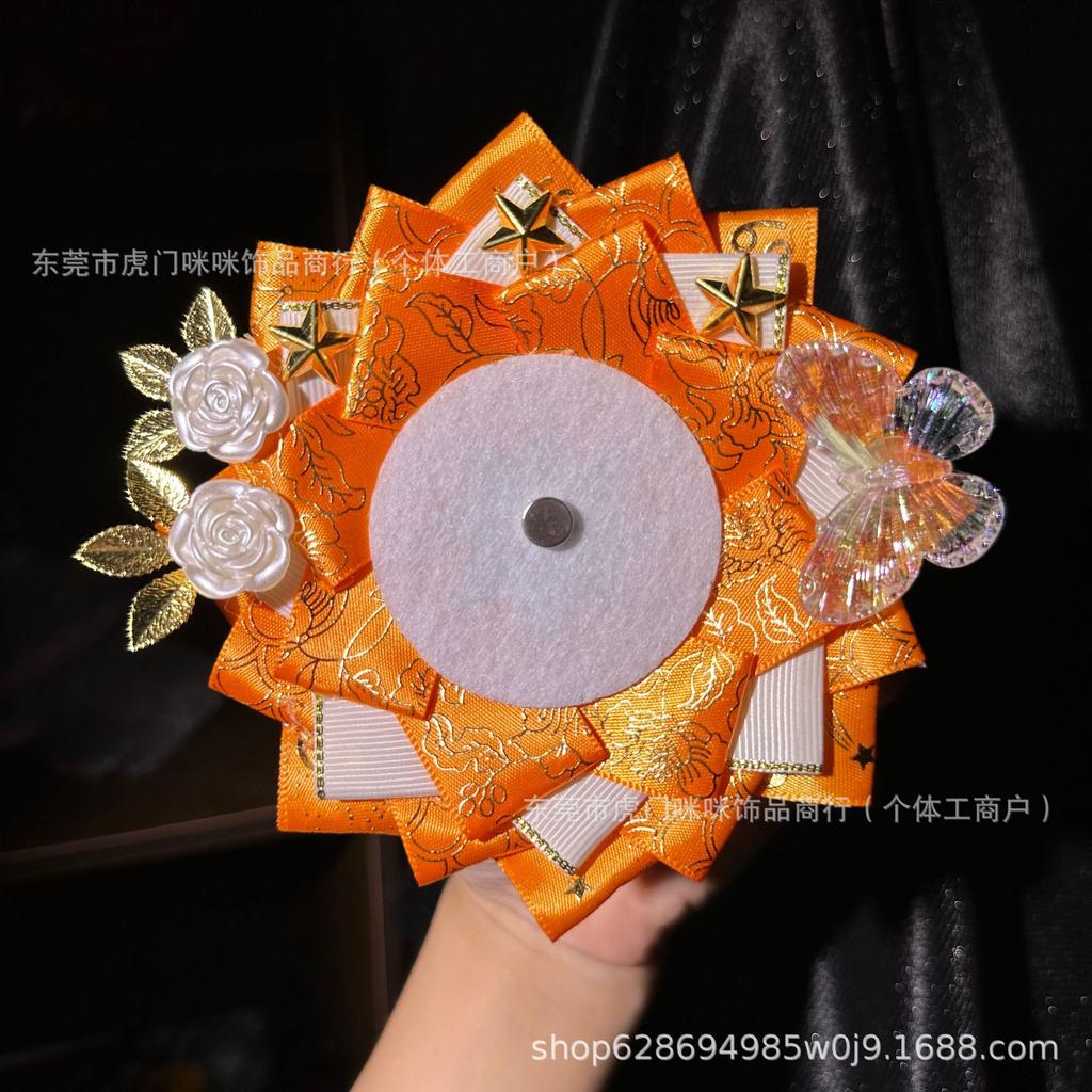 2025 new cabbage badge holder two-dimensional peripheral pendant bar star decorative brooch display holder in stock