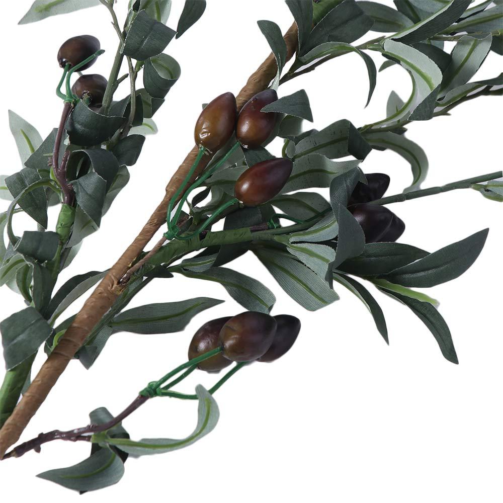 Elegant Simulated Olive Leaf Plant 88CM Fake Olive Tree  Office Desktop Decoration