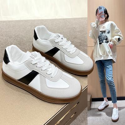Nouvelles Baskets Décontractées pour Femmes Chaussures Femme Mode Respirantes à Lacets Chaussures de Sport pour Femmes Plateforme Marche Chaussures de Créateur D242