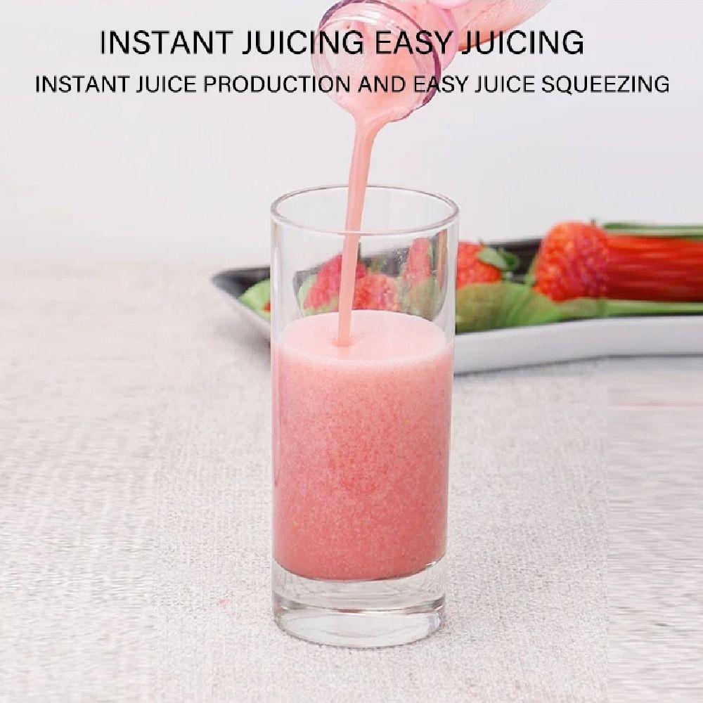 Handheld Electric Fruit Blender 420ML Juicers Bottle Practical Electric Juicer Home Use