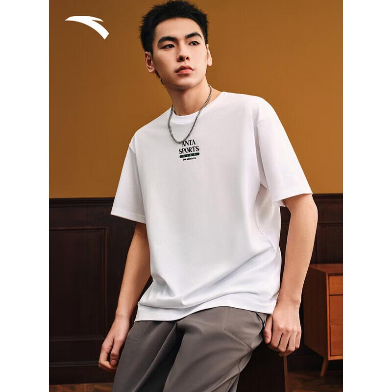 ANTA Men s Sporty Cooling Ice Silk Short Sleeve T-shirt 3XL