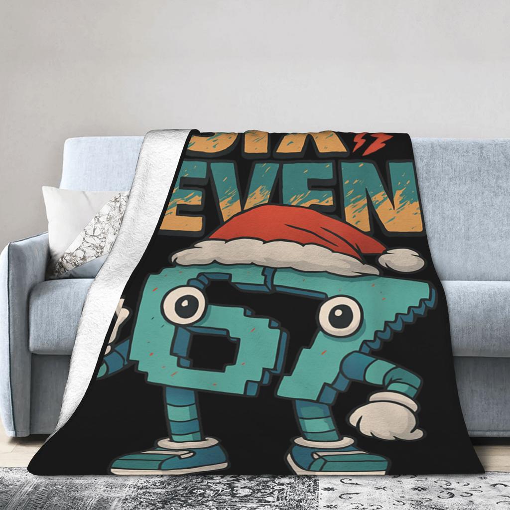 Steal a Brainrot Six Seven Italian Meme Gaming 67 Blanket Soft Warm Throw Blanket Winter Child Outdoor Pattern Bedspread