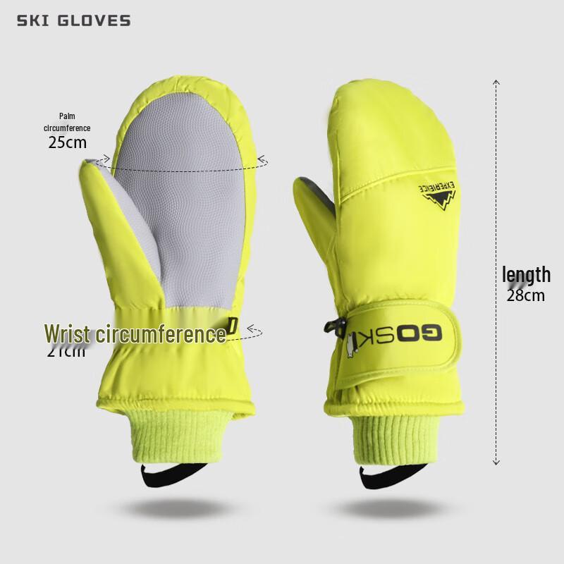MR MOOSE Windproof Warm Ski Mittens
