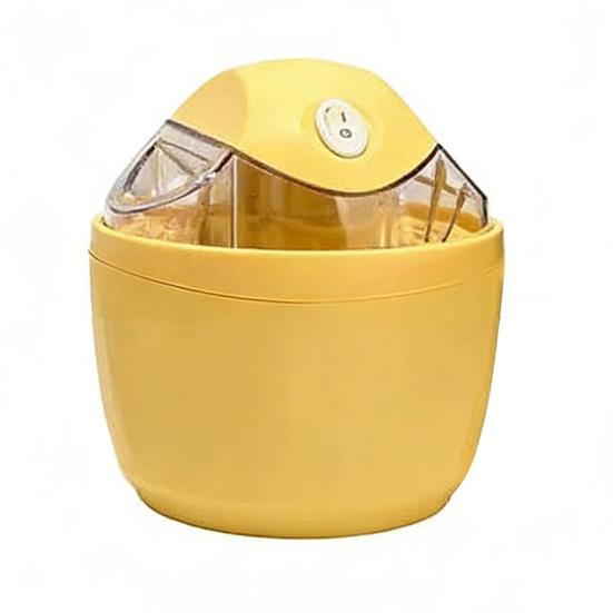 Ice Cream Making Machine Electric One-Touch Ice Cream Maker for Homemade Ice Cream Sorbet Yogurt Easy to Clean Family Dessert Maker Kitchen Essential US Plug