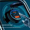 Car Charger Socket PD3.0 & QC3.0 Double USB C Ports Waterproof with LED Touch Switch 78W Fast Charging 12V/24V For Car Bus Truck RV Moto Adapter