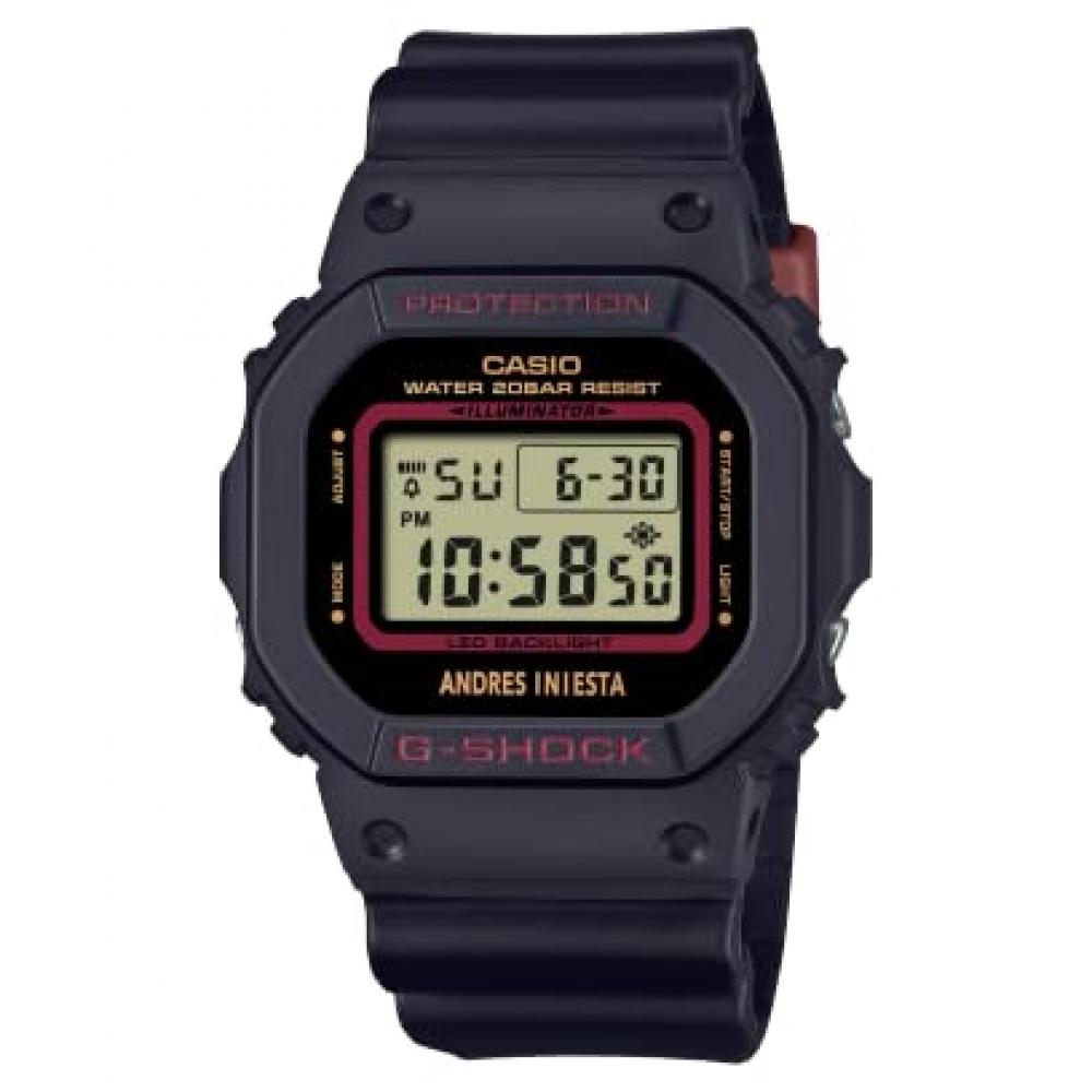 

CASIO Dw 5600ai 1 Наручные часы CASIO G-SHOCK G-SHOCK Андрес Иньеста siGnature Модель