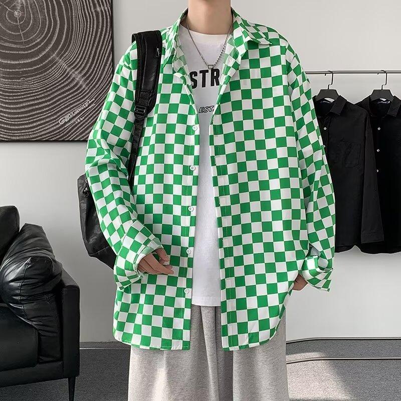 2024 Casual Long Sleeved Shirt, Casual Ins Loose Shirt, Men'S Summer Versatile Casual Jacket