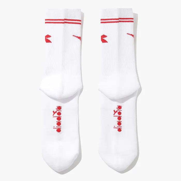 Basic Logo Crew Socks 3PCS MULTI