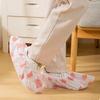 Washable Wear-resistant Adult Cartoon Shoe Covers, Disposable Non-woven Fabric, Thickened for Indoor Use.