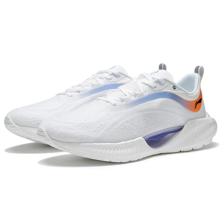 Li Ning Super Light 19 Reflective Textile, TPU Slip Resistant Abrasion Resistant Low top Running Shoes Men's ARBS001-1