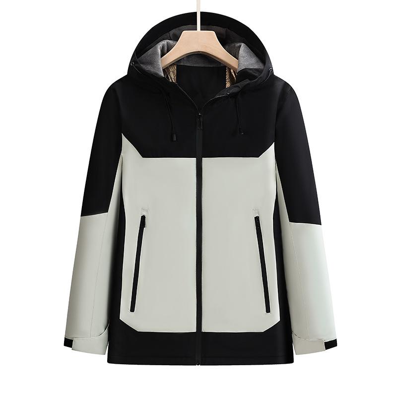 Graphene Waterproof Fleece-Lined Windbreaker for Mountaineering - Custom Logo Available