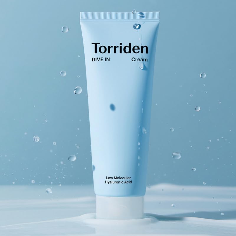 Crème Torriden 80ml Tense Hyaluronique Pour Peau Mixte Sèche Intérieure Soin Coréen Dive-In [Officiel/Authentique] Crème Rafraîchissante, Hydratante,