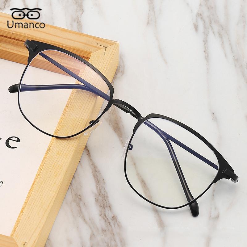 

Надлегкі квадратні окуляри для короткозорості з чорного золота для чоловіків, розкішні модні антиблакитні окуляри з рецептурою від 0 -0,5 до -6,0. -3.5 myopia чорний