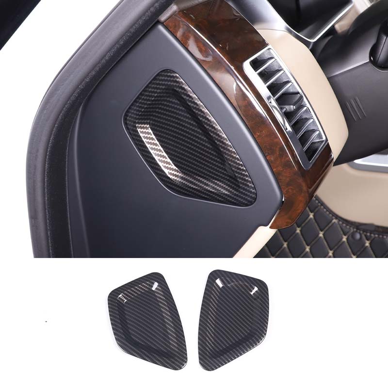 ABS Silver Car Center Console Dashboard Both Side Panel Decorative Cover Trim For Land Rover Range Rover Vogue L405 2013-2018