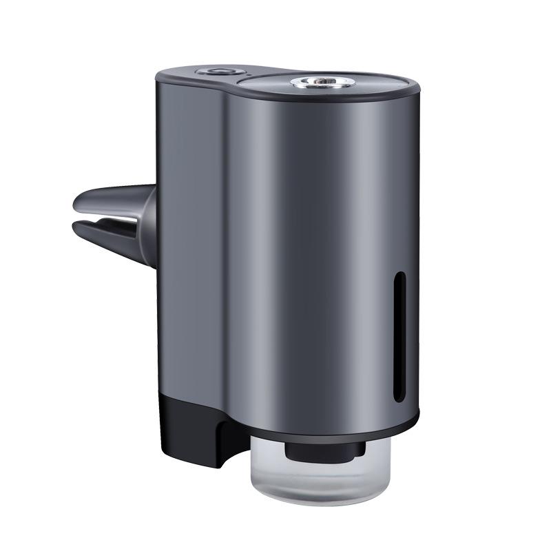 Portable USB Rechargeable Car Air Vent Aroma Diffuser with Built-in Battery and Adjustable Three-Speed Smart Spray