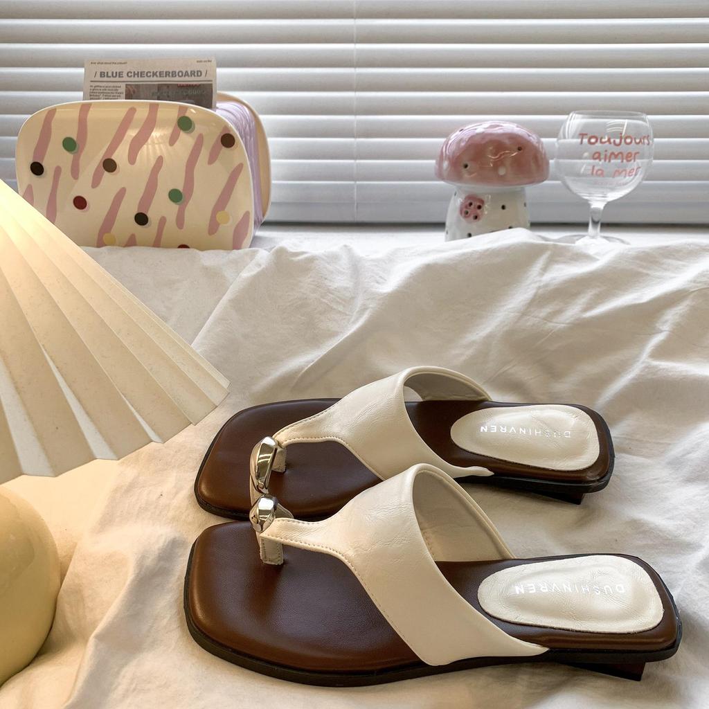 2025 Retro Women's Platform Toe-Loop Sandals – Trendy Summer Flip-Flops