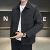 Lapel Jacket Men's Spring and Autumn 2025 New Trend Casual Thin Executive Jacket Men's Spring Clothes