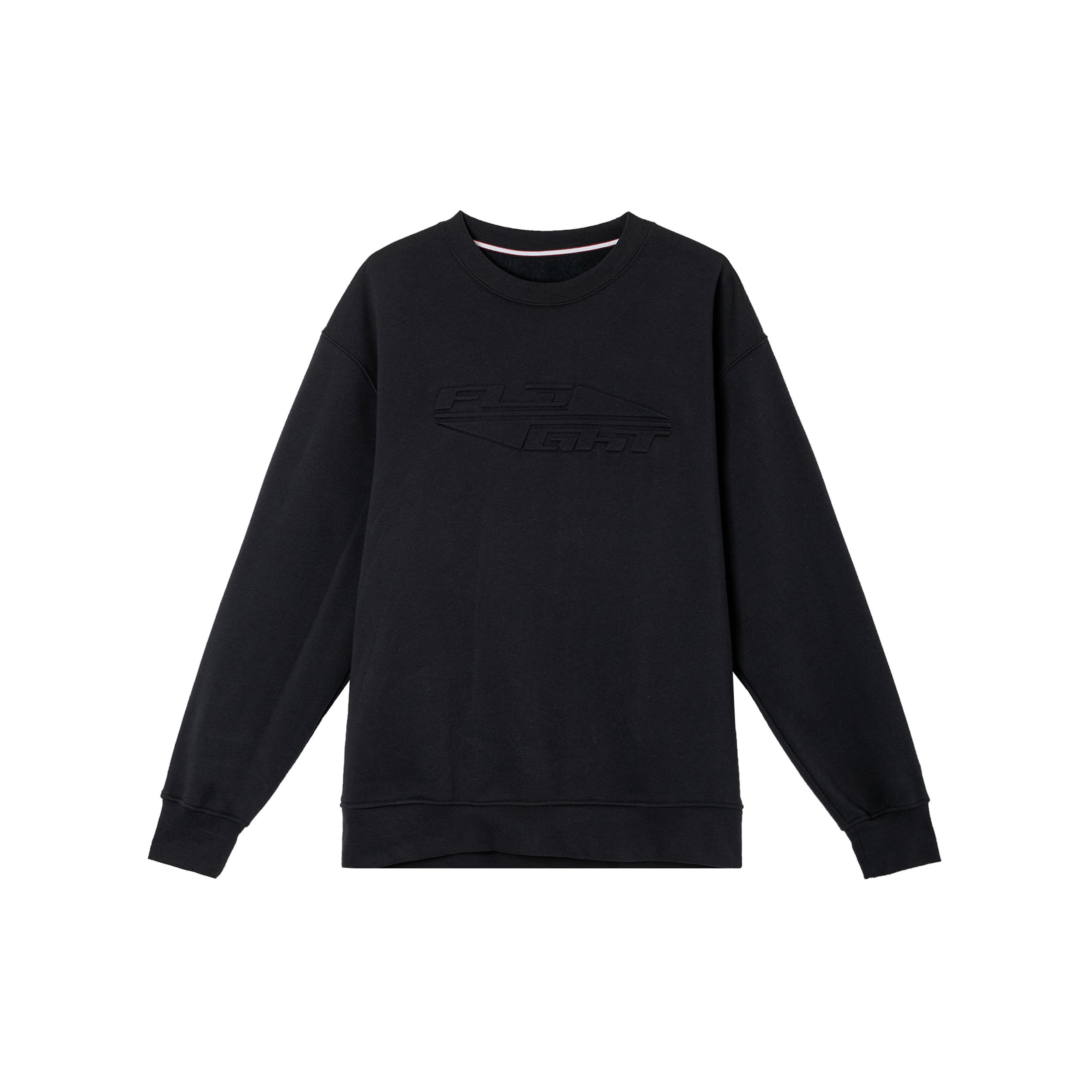 

Jordan Mvp Логотип Pattern Однотонный флисовый круглый вырез Спортивная толстовка с длинным рукавом Мужская толстовка Черный парус FV7234-010 L