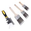 Angled Brushes with Paint Comb 2in 2.5in Short Long Handle Brushes for Painting Projects